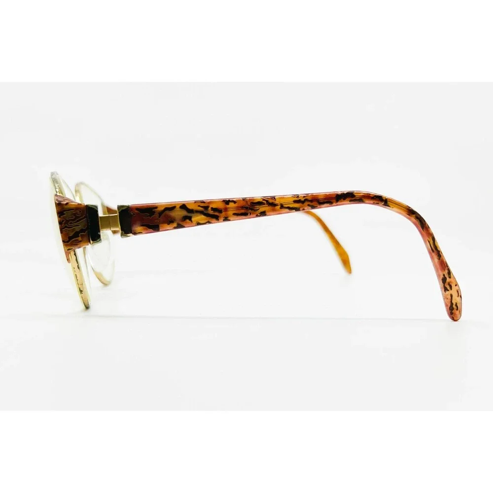 Silhouette Eyeglasses Womens Gold Tortoise M6156 730 V6051 52-15 130